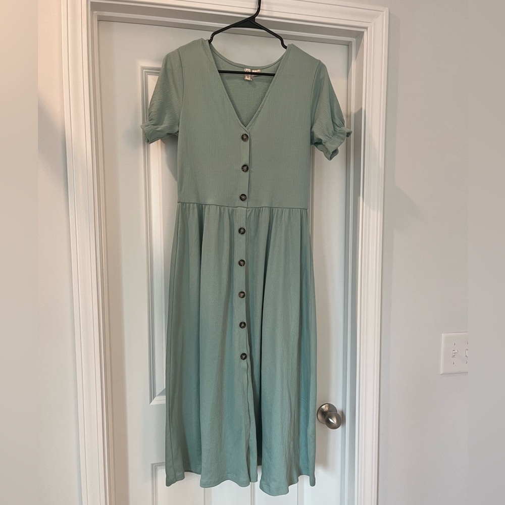 Divided by H&M Blue Midi Dress